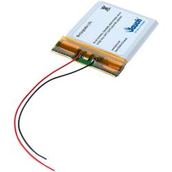 Jauch Quartz LP402025JU speciální akumulátor Prismatisch s kabelem Li-Pol 3.7 V 150 mAh