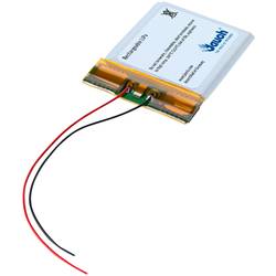 Jauch Quartz LP402535JU speciální akumulátor Prismatisch s kabelem Li-Pol 3.7 V 380 mAh