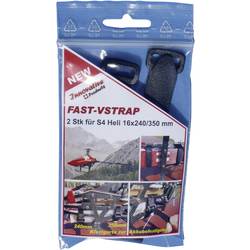 FASTECH® 675-330-Bag pásek se suchým zipem s páskem háčková a flaušová část (d x š) 350, 240 mm, mm x 16 mm černá 2 ks