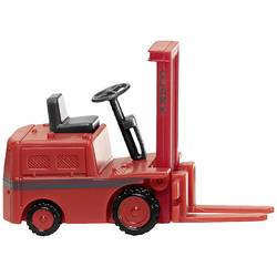 Wiking 117102 H0 model stavebního vozidla Vysokozdvižný vozík Clark - červená