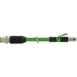 Murrelektronik upravený zástrčkový konektor pro senzory - aktory, 7000-44711-6590500, piny: 4, 5.00 m, 1 ks