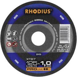Rhodius XT67 205600 řezný kotouč rovný 125 mm 1 ks ocel