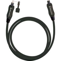 Toslink digitální audio kabel [1x Toslink zástrčka (ODT) - 1x Toslink zástrčka (ODT)] 1.50 m černá Oehlbach OPTO Star Black