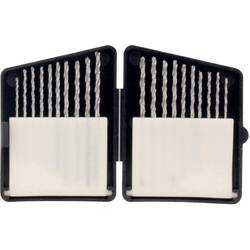 Donau Elektronik HSS225 HSS sada spirálových vrtáku do kovu, 20dílná, 1.3 mm, 1.4 mm, 1.5 mm, 1.6 mm, 1.8 mm, 2 mm, 2.2 mm, 2.3 mm, 2.4 mm, 2.5 mm, DIN 338,