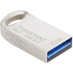 Transcend JetFlash® 720S MLC USB flash disk 32 GB stříbrná TS32GJF720S USB 3.2 Gen 2 (USB 3.1)