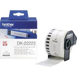 Brother DK-22223 etikety v roli 50 mm x 30.48 m papír bílá 1 ks trvalé DK22223 univerzální etikety