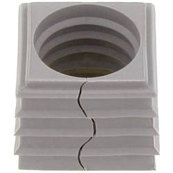 CONTA-CLIP KDS-DE 15-16 GR Těsnící prvek termoplastický elastomer , šedá, 10 ks
