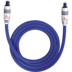 Toslink digitální audio kabel [1x Toslink zástrčka (ODT) - 1x Toslink zástrčka (ODT)] 1.00 m modrá Oehlbach XXL® Series 80