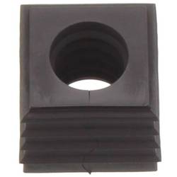 CONTA-CLIP KDS-DE 11-12 BK Těsnící prvek termoplastický elastomer , černá, 10 ks