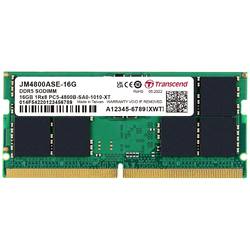 Transcend JM4800ASE-16G RAM modul pro notebooky DDR5 16 GB 1 x 16 GB ECC 4800 MHz 262pinový modul SO DIMM CL40 JM4800ASE-16G