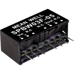 MEAN WELL SPBW03G-12 DC/DC měnič napětí, modul 250 mA 3 W Počet výstupů: 1 x Obsah 1 ks