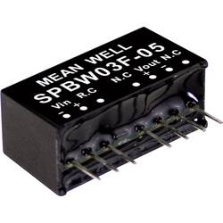Mean Well SPBW03G-12 DC/DC měnič napětí, modul 250 mA 3 W Počet výstupů: 1 x Obsah 1 ks