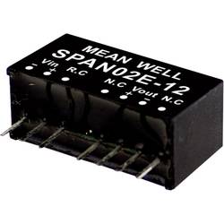Mean Well SPAN02E-15 DC/DC měnič napětí, modul 134 mA 2 W Počet výstupů: 1 x Obsah 1 ks