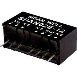 MEAN WELL SPAN02A-15 DC/DC měnič napětí, modul 134 mA 2 W Počet výstupů: 1 x Obsah 1 ks