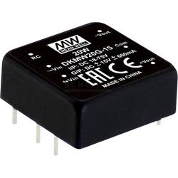 Mean Well DKMW20G-15 DC/DC měnič napětí, modul 830 mA 20 W Počet výstupů: 2 x Obsah 1 ks