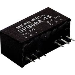 MEAN WELL SPB09C-05 DC/DC měnič napětí, modul 1.6 A 9 W Počet výstupů: 1 x Obsah 1 ks