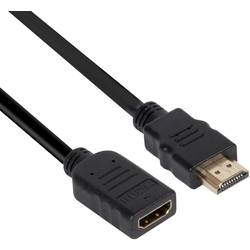 club3D HDMI prodlužovací kabel Zástrčka HDMI-A, Zásuvka HDMI-A 3.00 m černá CAC-1321 Ultra HD (4K) HDMI HDMI kabel