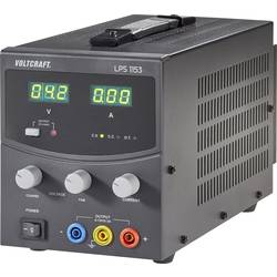 VOLTCRAFT LPS1153 laboratorní zdroj s nastavitelným napětím, 0 - 15 , 0 - 3 A, 45 W, výstup 1 x, LPS1153