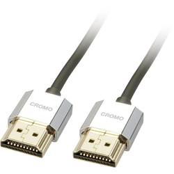 LINDY HDMI kabel Zástrčka HDMI-A, Zástrčka HDMI-A 0.50 m černá 41670 HDMI kabel