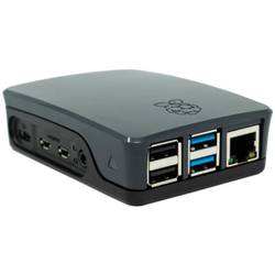 Raspberry Pi® RPI4 CASE BLK/GRY SBC skříň Vhodné pro: Raspberry Pi® 4 B černá