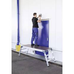 MUNK Günzburger Steigtechnik 30408 hliník pracovní plošina max.prac. výška: 2.7 m 20500