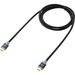 HDMI kabel s LED 1.00 m černá SpeaKa Professional
