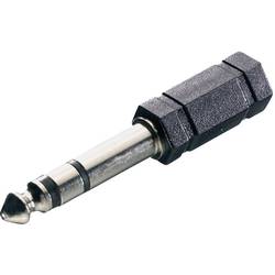 SpeaKa Professional SP-7870252 jack audio adaptér [1x jack zástrčka 6,3 mm - 1x jack zásuvka 3,5 mm] černá