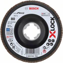 Bosch Accessories 2608621765 X-LOCK vějířový brusný kotouč Průměr 115 mm 1 ks