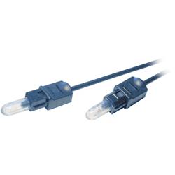 SpeaKa Professional SP-7869808 Toslink digitální audio kabel [1x Toslink zástrčka (ODT) - 1x Toslink zástrčka (ODT)] 1.00 m černá