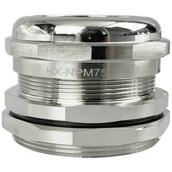 TRU COMPONENTS TC-10302864 kabelová průchodka M75 mosaz (poniklovaná) kov 1 ks