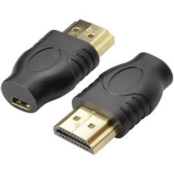 SpeaKa Professional SP-7869748 HDMI adaptér [1x HDMI zástrčka - 1x micro HDMI zásuvka D] černá