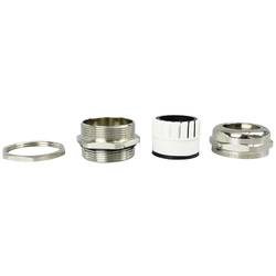 TRU COMPONENTS TC-10302892 kabelová průchodka PG29 mosaz (poniklovaná) kov 1 ks