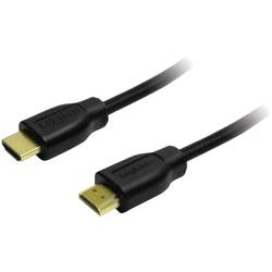 LogiLink HDMI kabel Zástrčka HDMI-A, Zástrčka HDMI-A 15.00 m černá CH0054 HDMI kabel