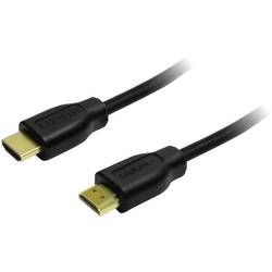 LogiLink HDMI kabel Zástrčka HDMI-A, Zástrčka HDMI-A 3.00 m černá CH0038 HDMI kabel