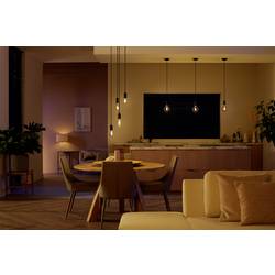Philips Hue LED žárovka 871951430142900 Energetická třída (EEK2021): G (A - G) Hue White Ambiance E27 Einzelpack Filament 300lm E27 7 W teplá až studená bílá