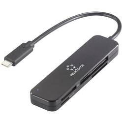 Renkforce RF-PCR-230 externí čtečka paměťových karet USB-C™ (USB 3.2 Gen 1) černá