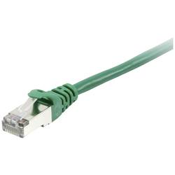 Equip 605541 RJ45 síťové kabely, propojovací kabely CAT 6 S/FTP 2.00 m zelená pozlacené kontakty 1 ks