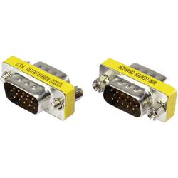 Renkforce sériový adaptér [1x D-SUB zástrčka 15pólová - 1x D-SUB zástrčka 15pólová] žlutá