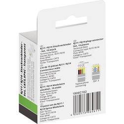 Quadrios, 1906C162, konektor RJ, RJ11, CAT 3, piny:6P4C, 15 ks