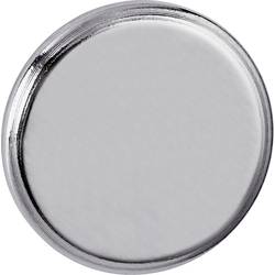 Maul neodymový magnet (Ø x v) 30 mm x 9 mm disk stříbrná 1 ks 6170696