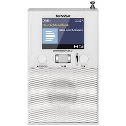 TechniSat DIGITRADIO FLEX 2 rádio do zásuvky DAB+, FM Bluetooth včetně reproduktoru, funkce alarmu bílá