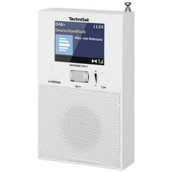 TechniSat DIGITRADIO FLEX 2 rádio do zásuvky DAB+, FM Bluetooth včetně reproduktoru, funkce alarmu bílá