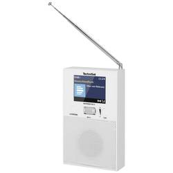 TechniSat DIGITRADIO FLEX 2 rádio do zásuvky DAB+, FM Bluetooth včetně reproduktoru, funkce alarmu bílá