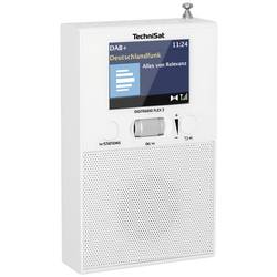 TechniSat DIGITRADIO FLEX 2 rádio do zásuvky DAB+, FM Bluetooth včetně reproduktoru, funkce alarmu bílá