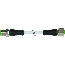 Murrelektronik 7000-40021-2140300 upravený zástrčkový konektor pro senzory - aktory M12 x 1 zástrčka, rovná, zásuvka, rovná 3.00 m Počet pólů: 4 1 ks