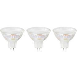 Sygonix SY-4893258 LED Energetická třída (EEK2021) E (A - G) GU5.3 3.4 W = 35 W teplá bílá (Ø x v) 50 mm x 44 mm 3 ks