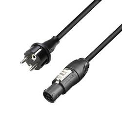 Adam Hall 8101TCON0150 IEC kabel černá 1.5 m