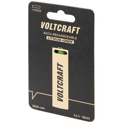 VOLTCRAFT VC-Li 3,6-3000 speciální akumulátor 18650 Flat-Top Li-Ion 3.6 V 3000 mAh 1 ks