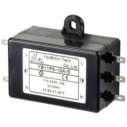 TRU COMPONENTS, TC-10471952 síťový filtr, 250 V/AC, 10 A, 0.3 mH