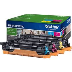 Brother Toner TN-243 Multipack originál kombinované balení černá, azurová, purppurová, žlutá 1000 Seiten TN243CMYK